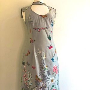 ANTHRO Leifsdottir Grey Asian Shift Dress
